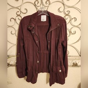 🦄 Full Tilt cargo overshirt in purple